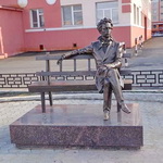 Сквер Пушкина со скульптурной  композицией «А.С.Пушкин со сказочными персонажами»