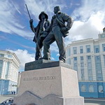 Монумент «Металлургам Норильска»