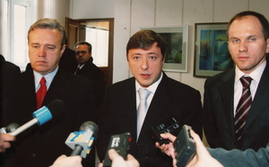 83. Визит губернатора на назначение и.о. Главы города Норильска, июнь 2003