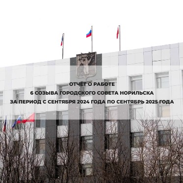 Городской Совет Норильска отчитался о своей работе за год