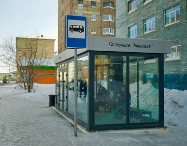 В Норильске установлено 106 отапливаемых павильонов