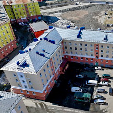 В Норильске завершили капитальный ремонт крыши