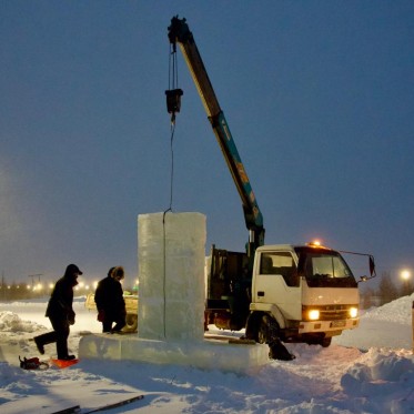 Крещенские купания в Норильске