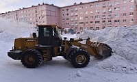За зиму с территории Норильска вывезли более 400 тысяч кубометров снега