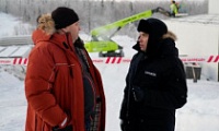 Глава Норильска посетил Снежногорск с рабочим визитом