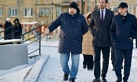 Глава города Норильска Дмитрий Карасев проверил обустройство перспективного городского пространства