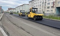 На объектах улично-дорожной сети Норильска ведутся ремонтные работы